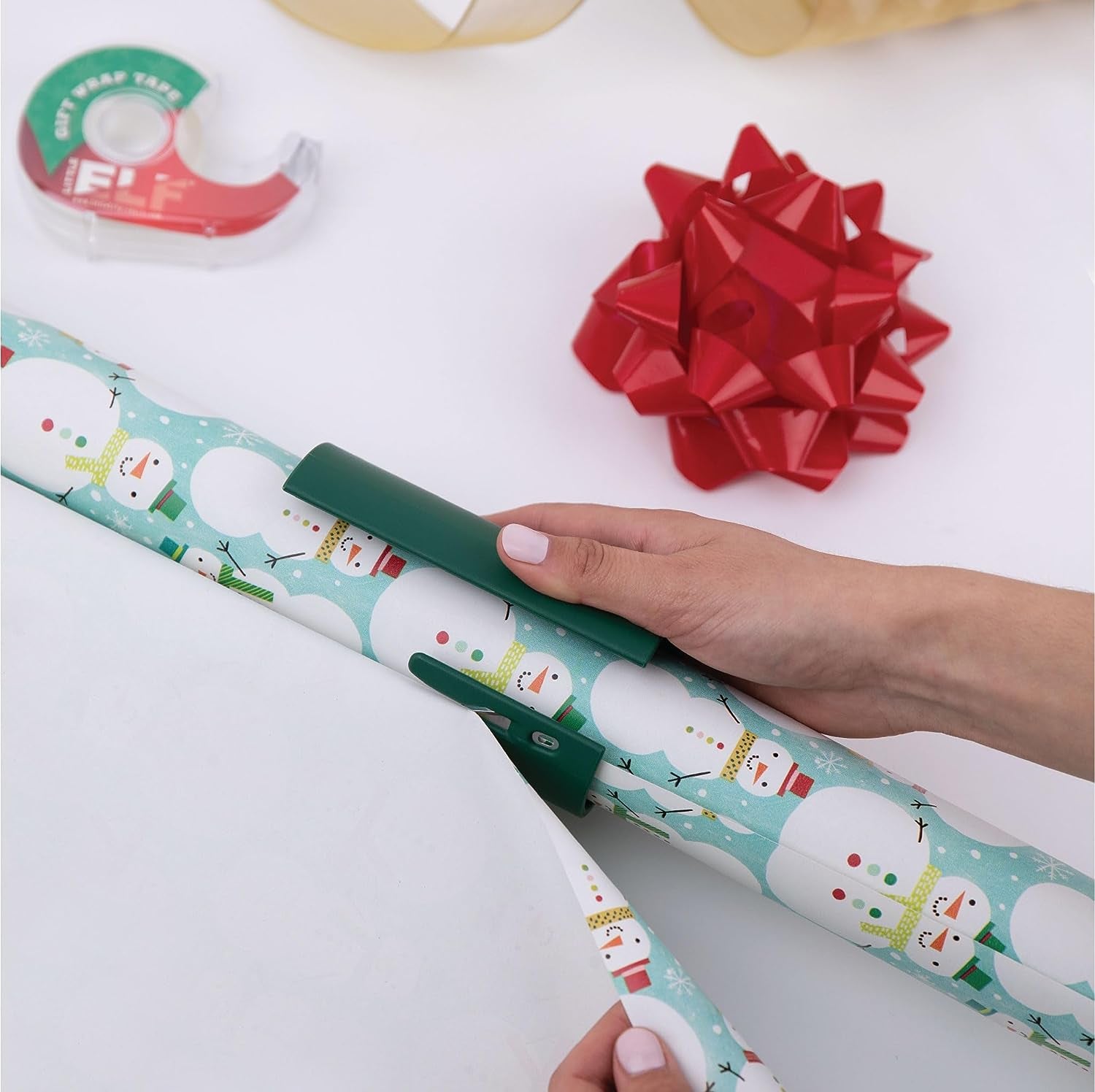 Glam Gift Wrap Cutter (2-Pack) Holiday Wrapping Paper Cutter