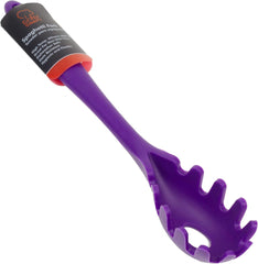 Premium Silicone Spaghetti/Pasta Fork, 11.5 Inch, Purple