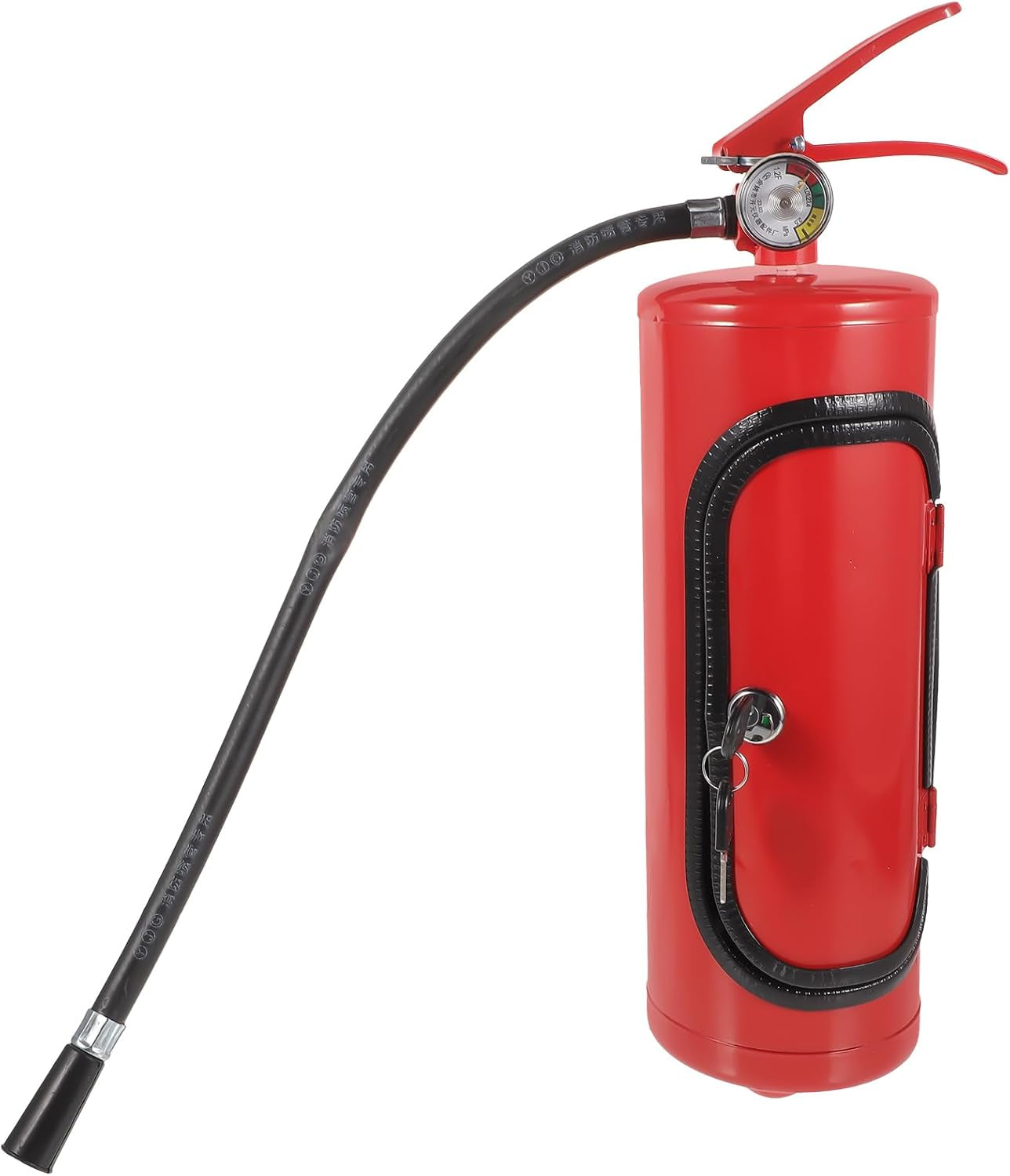 Glam Fire Extinguisher Wine Metal Storage Case Whiskey Container
