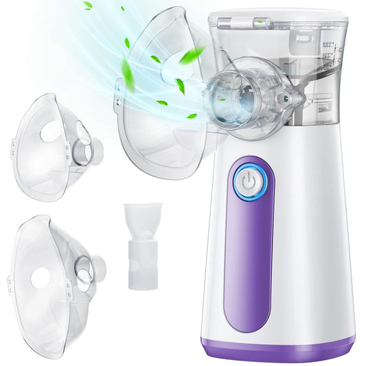 Nebulizer - Portable Nebulizer, Mesh Nebulizer for Adults and Kids, for Home Use