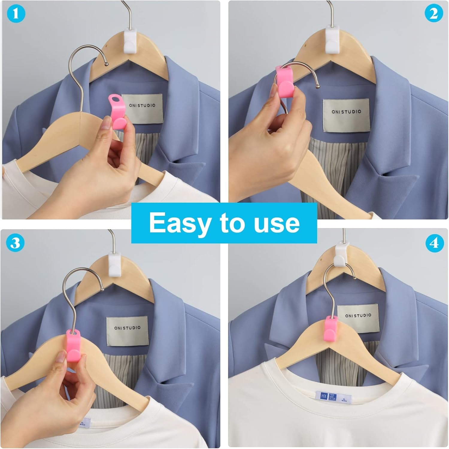 Glam 100 PCS Hanger Connector Hooks