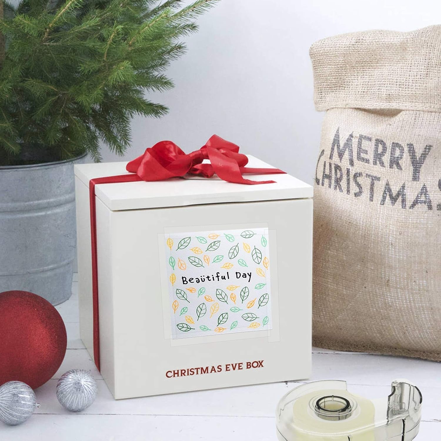 12 Rolls Transparent Tape Refills, Clear Tape, All-Purpose Transparent Glossy Tape for Office, Home, School