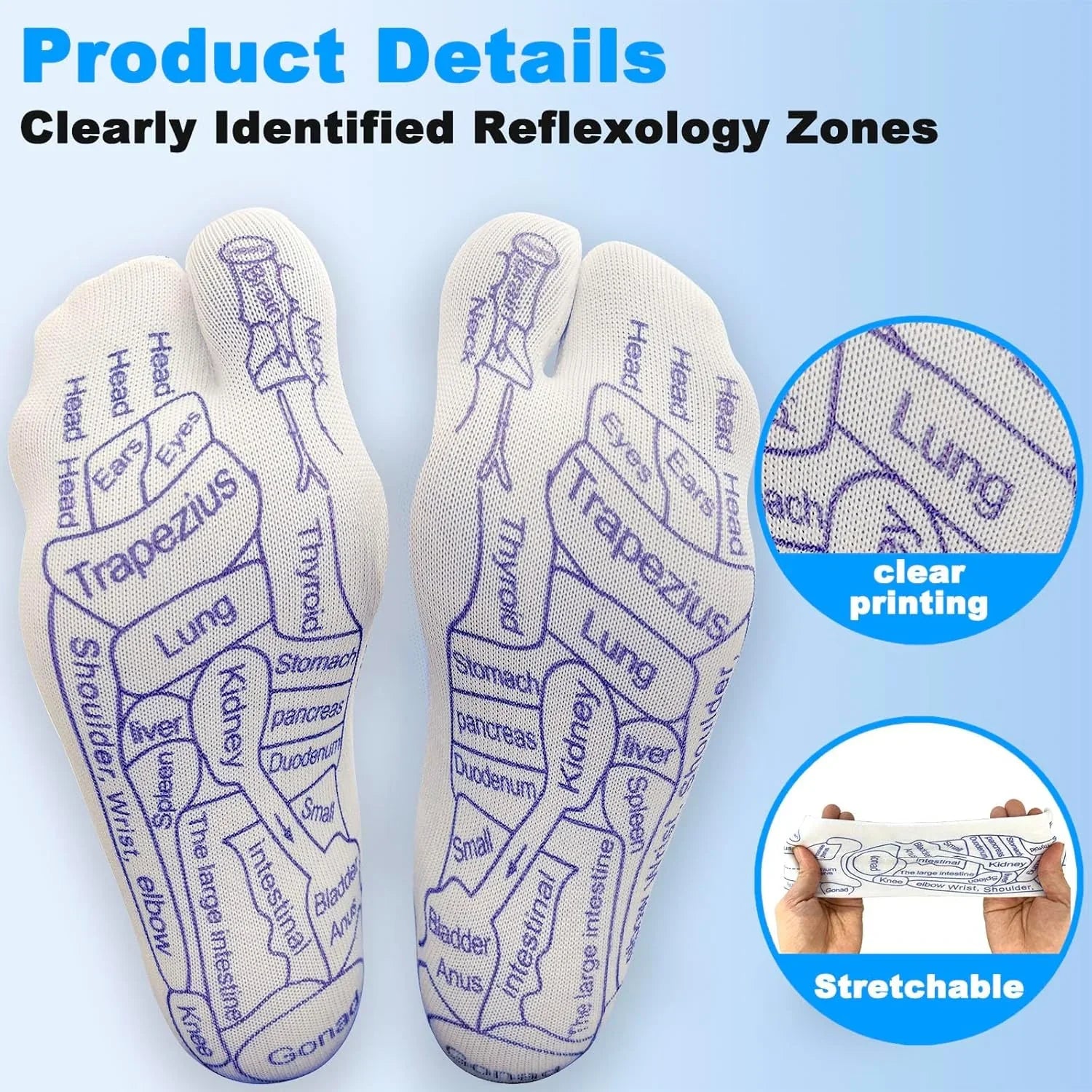 Glam Acupressure Reflexology Socks