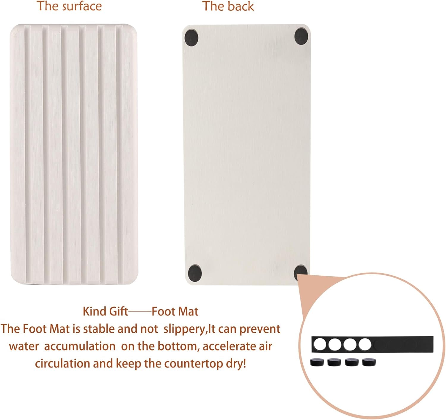 Glam Water Absorbent Diatomite Coaster