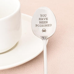 Glam Halloween Gifts You Have Been Poisoned Spoon