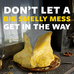 Scrub Dots Non-Scratch Scrub Sponge, Rinses Clean, for Washing Dishes and Cleaning Kitchen, 3 Scrub Sponges