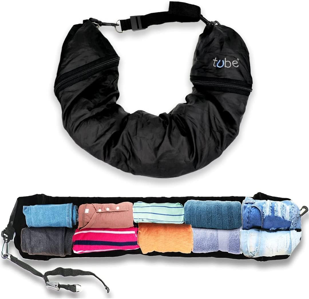 the Original Pillow You Stuff with Clothes – Transforms into Extra Luggage without Excess Fees - Fits up to 3 Days of Travel Essentials - Keep Your Belongings Nearby in Case of Lost Luggage