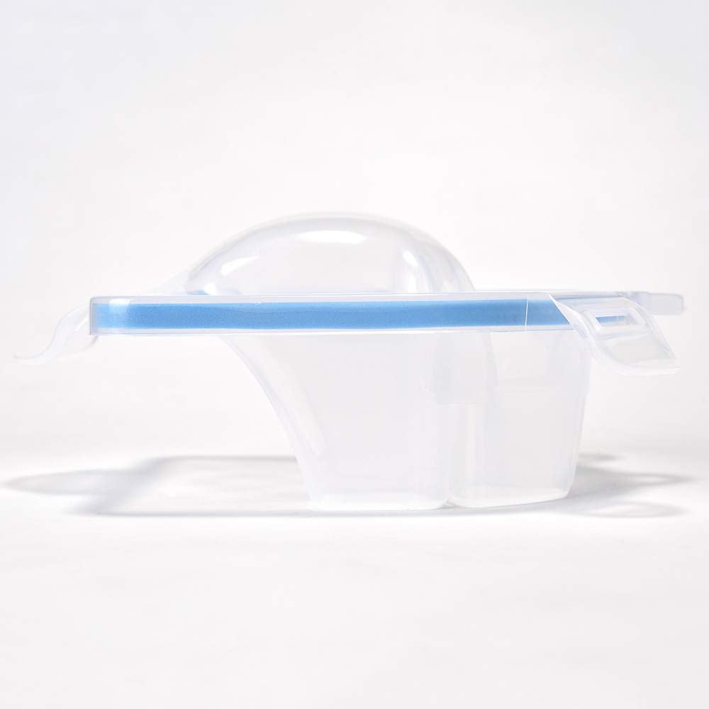 2 PCS Nail Soaking Bowl Nail Soak off Bowl Acrylic Nail Remover Tool Acetone Nail Polish Remover Bowl Nail Soaker Tray Manicure Tool