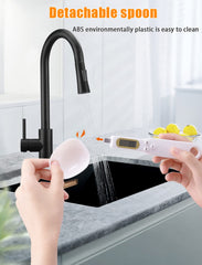 Digital Spoon Scale, Digital Kitchen Scales 500G/0.1G Kitchen Measuring Spoon Food Scale Digital Multi-Function with Accurate LCD Display for Dispensing Coffee Beans, Milk, Flour,Condiment