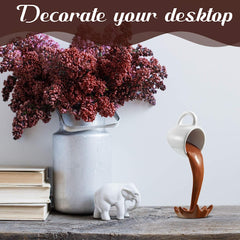 Glam Floating Spilling Coffee Cup