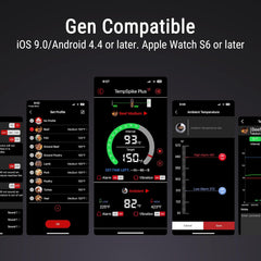 Tempspike 600 Ft Wireless Meat Thermometer with Ultra-Thinner Probe, Meat Thermometer Digital Wireless with LCD Booster, Bluetooth Meat Thermometer for BBQ Grill Smoker Rotisserie Sous Vide