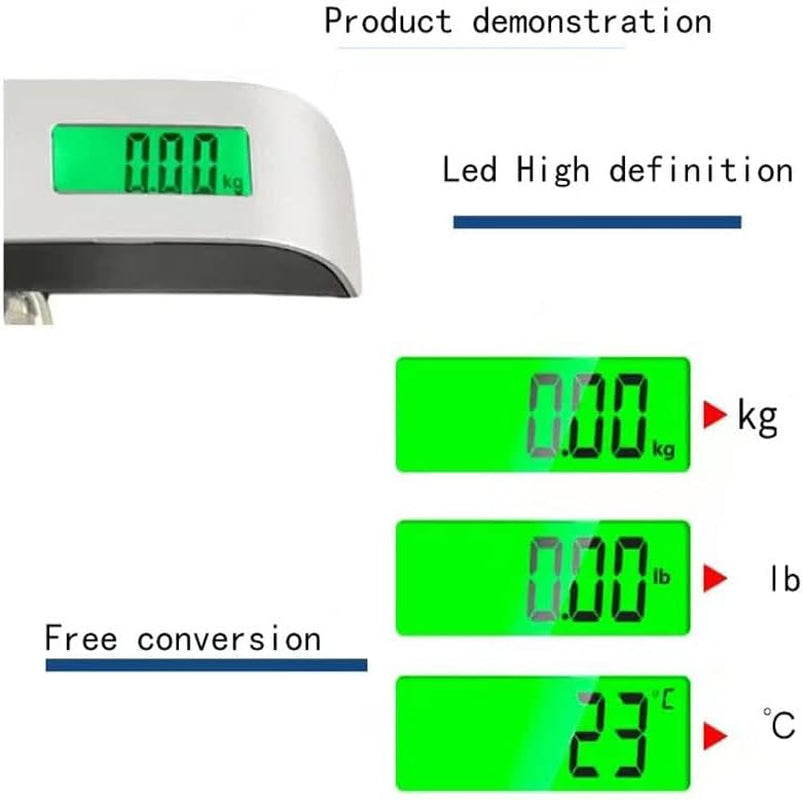 Luggage Scale, Easy to Carry, Small in Size, Suitable for Carrying, 110 Pounds, Will Be a Popular Luggage Scale in the Future (1)