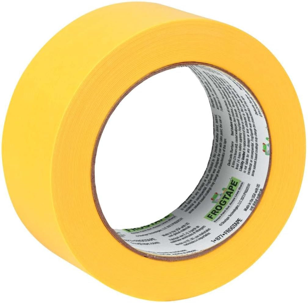 Delicate Surface Painter'S Tape with Paintblock, 1.88 Inch Width, Yellow (280222)