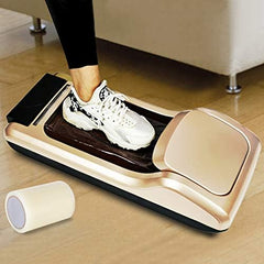 328Ft Adhesive Disposable Shoe Film Boot Cover Shoe Membrane for Automatic Shoe Cover Dispenser Machine (Transparent)