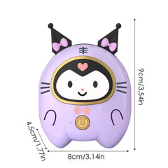 Cute Pocket Hand Warmer USB Rechargeable Portable Winter Keep Warm Gadget Pocket Mini Electric Heater for Girls Camping Office