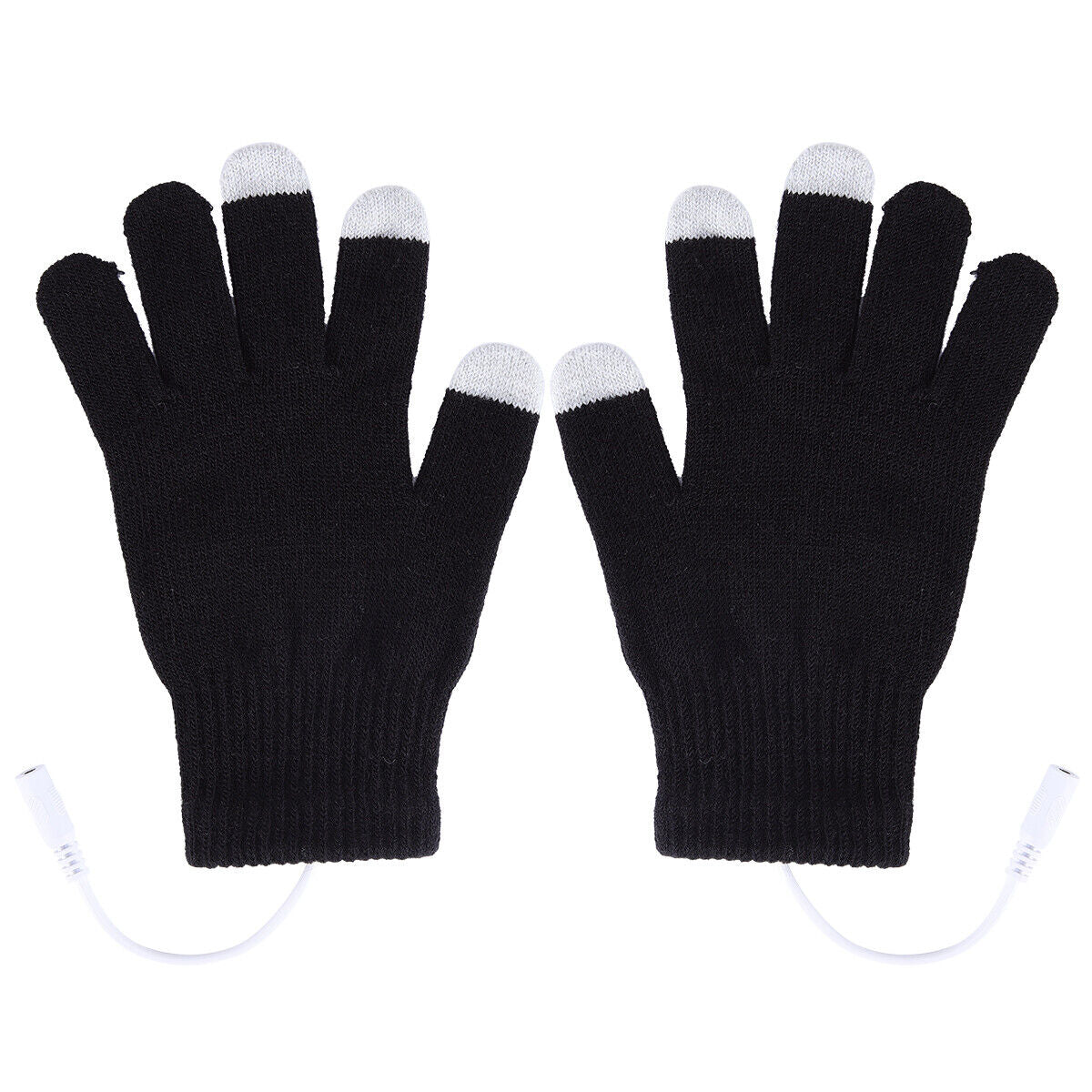 Electric Heating Gloves Winter Warm USB Rechargeable Touchscreen Hand Warmer US