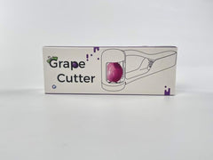 Grape Cutter for Toddlers 1-3, Grape Slicer Kitchen Gadget for Vegetable Fruit Salad Cake Decor, Stainless Steel Baby Grape Quarter Cutter Tool for Cherry Tomato Strawberry Blueberry - Green