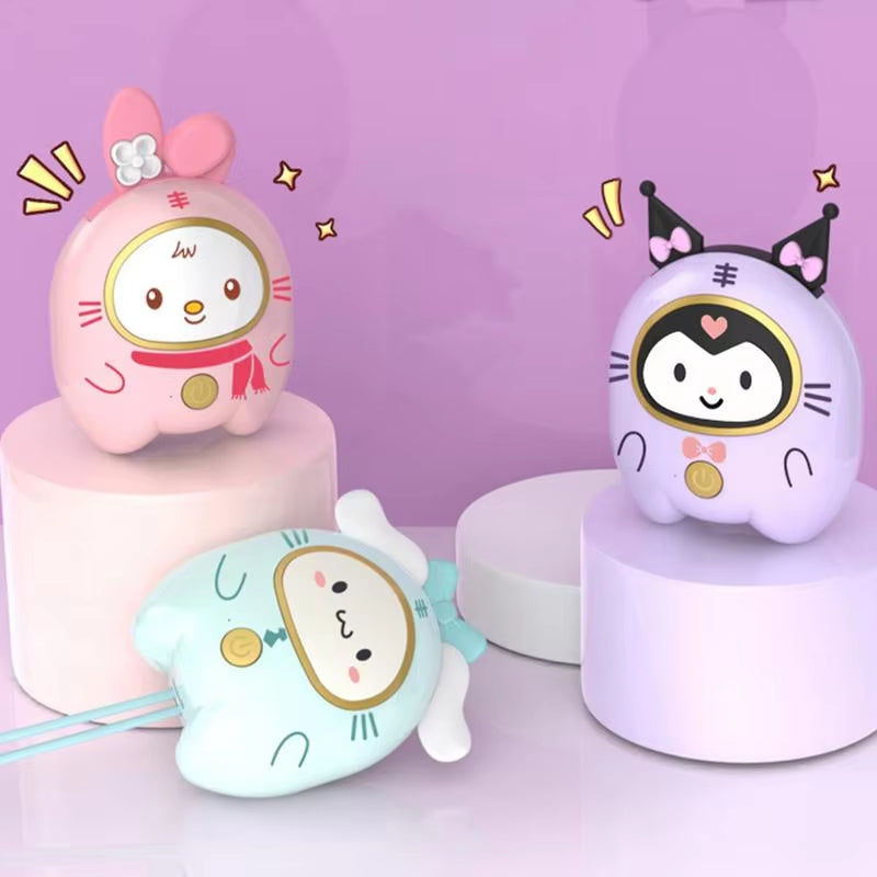 Cute Pocket Hand Warmer USB Rechargeable Portable Winter Keep Warm Gadget Pocket Mini Electric Heater for Girls Camping Office