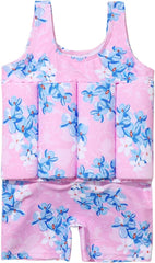 Boys Girls Floatation Swimsuit with Adjustable Buoyancy Baby One Piece Swimwear Float Suit Swim Vest Bathing Suit