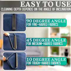 Reusable Lint Remover for Clothes - 2Pcs Pet Hair Removal Roller Portable Clothes Fuzz Shaver Cat Blanket Couch Fuzz Remover Tool Dog Blanket - Sweater Fuzz Remover Shaver Car Lint Remover Shaver Fuzz