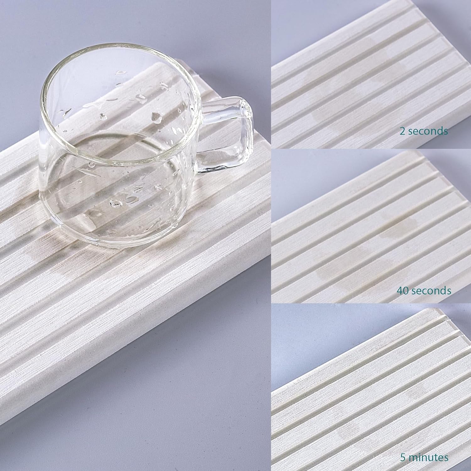 Glam Water Absorbent Diatomite Coaster