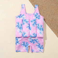 Boys Girls Floatation Swimsuit with Adjustable Buoyancy Baby One Piece Swimwear Float Suit Swim Vest Bathing Suit
