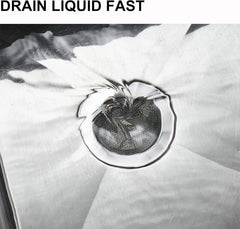 Kitchen Sink Strainer Stainless Steel, Kitchen Sink Drain Strainer, Sink Strainers for Kitchen Sinks with Large Wide Rim 4.5" Diameter (2 Pack)