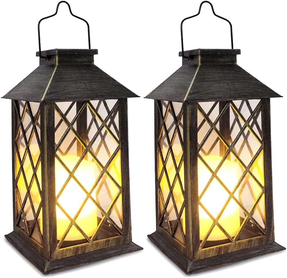 Glam Outdoor Garden Hanging Lanterns