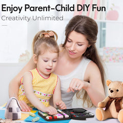 Sewing Kit Gifts for Mom Grandma Women Men Adults Kids Teens Beginner Kids Traveler, Portable Sewing Supplies Accessories Contains Thread, Needles, Scissors, Dorm Room Essentials (Black, M)