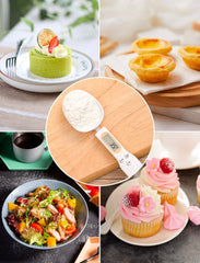 Digital Spoon Scale, Digital Kitchen Scales 500G/0.1G Kitchen Measuring Spoon Food Scale Digital Multi-Function with Accurate LCD Display for Dispensing Coffee Beans, Milk, Flour,Condiment