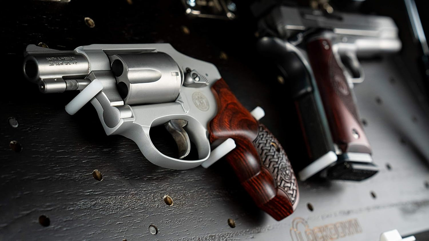 Glam Plain Sight Shelf with Discreet Design, Easy Magnetic Access, Customizable Compartment and PUCK Integration for Home, Business and Security