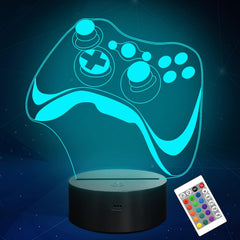 Glam Hologram Gamepad 3D Lamp