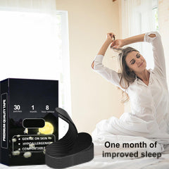 Glam 60 Pack Mouth Tape for Sleeping - Pain Free Removal, Hypoallergenic, Latex Free & Gentle on Skin - Skin Friendly Adhesive Cotton Tape