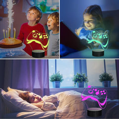 Glam Hologram Gamepad 3D Lamp