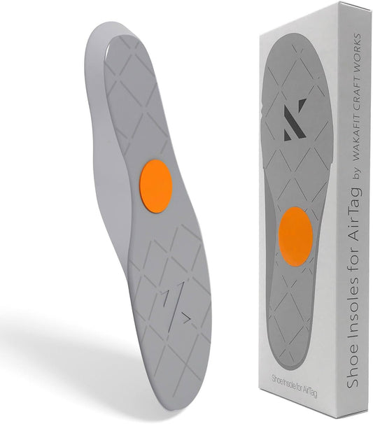 Airtag Holder Insoles for Kids and Old People, Airtag Case to Track Your Steps and Shoes (210Mm)