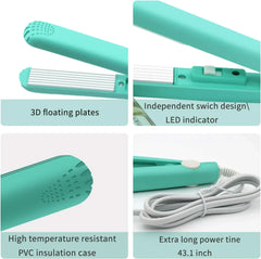 2 PACK Mini Bag Sealer Heat Seal, Handheld Food Sealer Bag Resealer for Food Storage, Portable Smart Heat Sealer Machine with 45” Power Cable for Chip Bags, Plastic Bags, Snack Bags (Green+Purple)