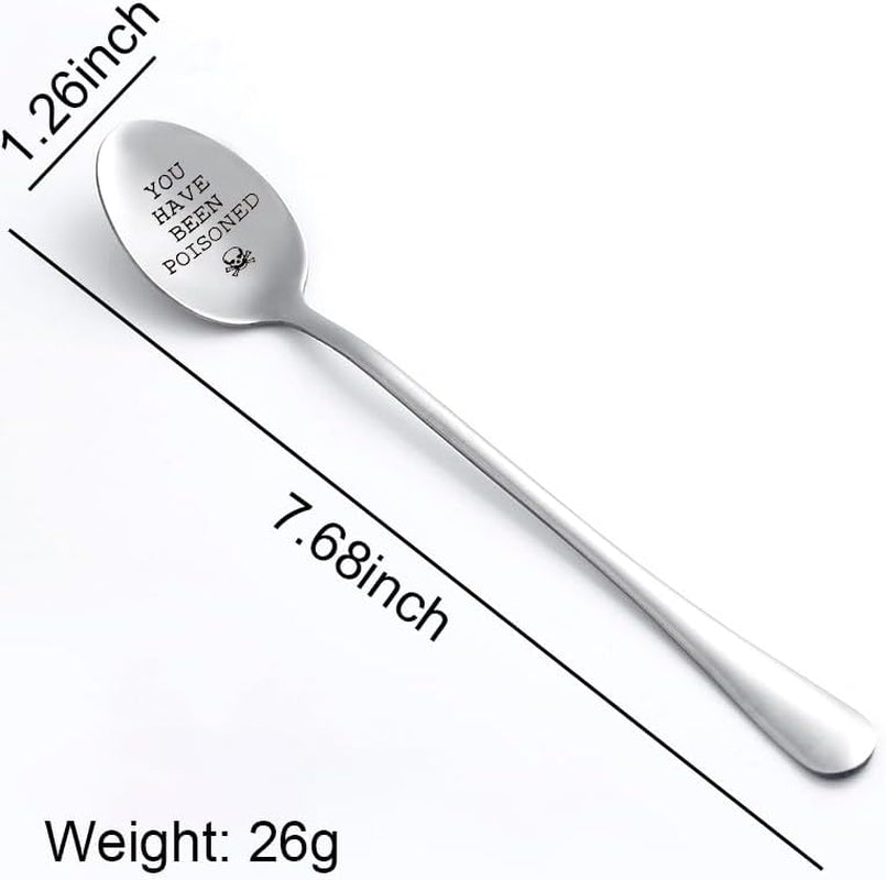 Glam Halloween Gifts You Have Been Poisoned Spoon