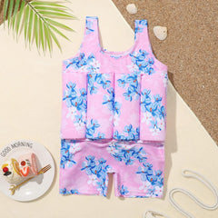 Boys Girls Floatation Swimsuit with Adjustable Buoyancy Baby One Piece Swimwear Float Suit Swim Vest Bathing Suit