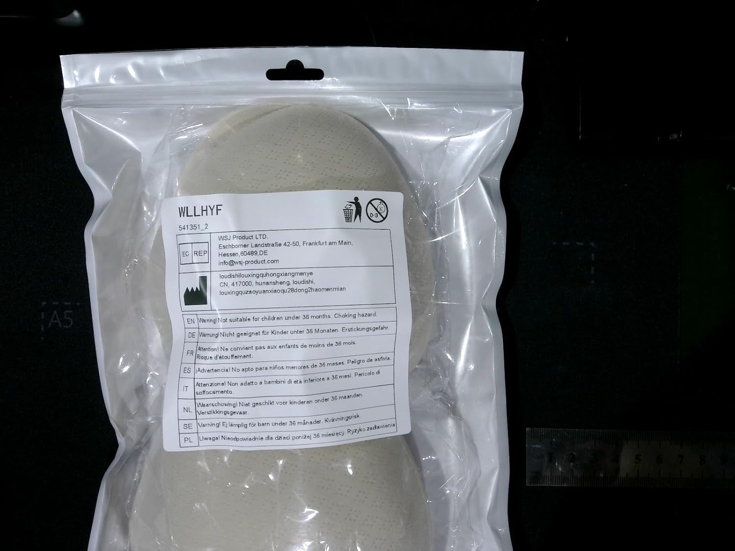 Glam 2 Pairs Bra Pads Inserts, Triangle Breathable Bra Inserts Skin Color Removable Breast Padding Bra Pads for Women Girls