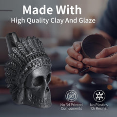 Glam Aztec Death Whistle