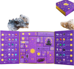 Glam Crystal Advent Calendar 2025 Halloween & Christmas Countdown Gift Box