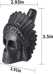 Glam Aztec Death Whistle