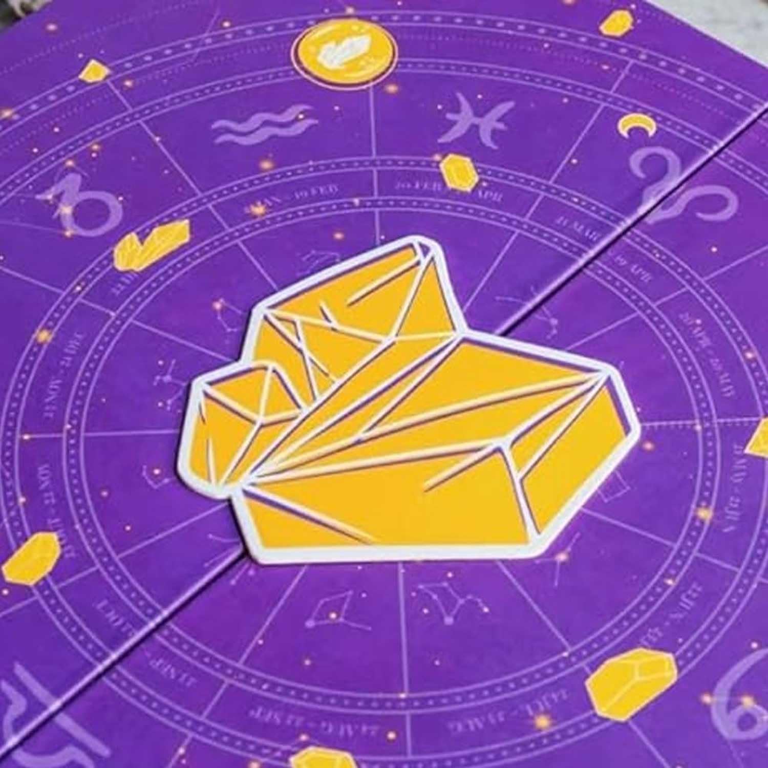 Glam Crystal Advent Calendar 2025 Halloween & Christmas Countdown Gift Box