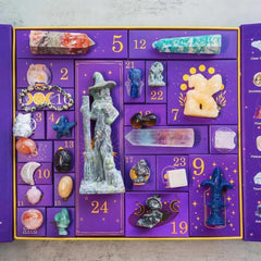 Glam Crystal Advent Calendar 2025 Halloween & Christmas Countdown Gift Box