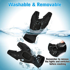 Glam LED Flashlight Gloves, Camping Essentials