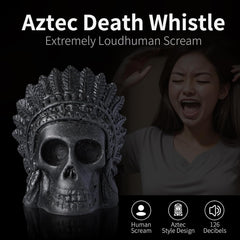 Glam Aztec Death Whistle