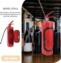 Glam Fire Extinguisher Wine Metal Storage Case Whiskey Container