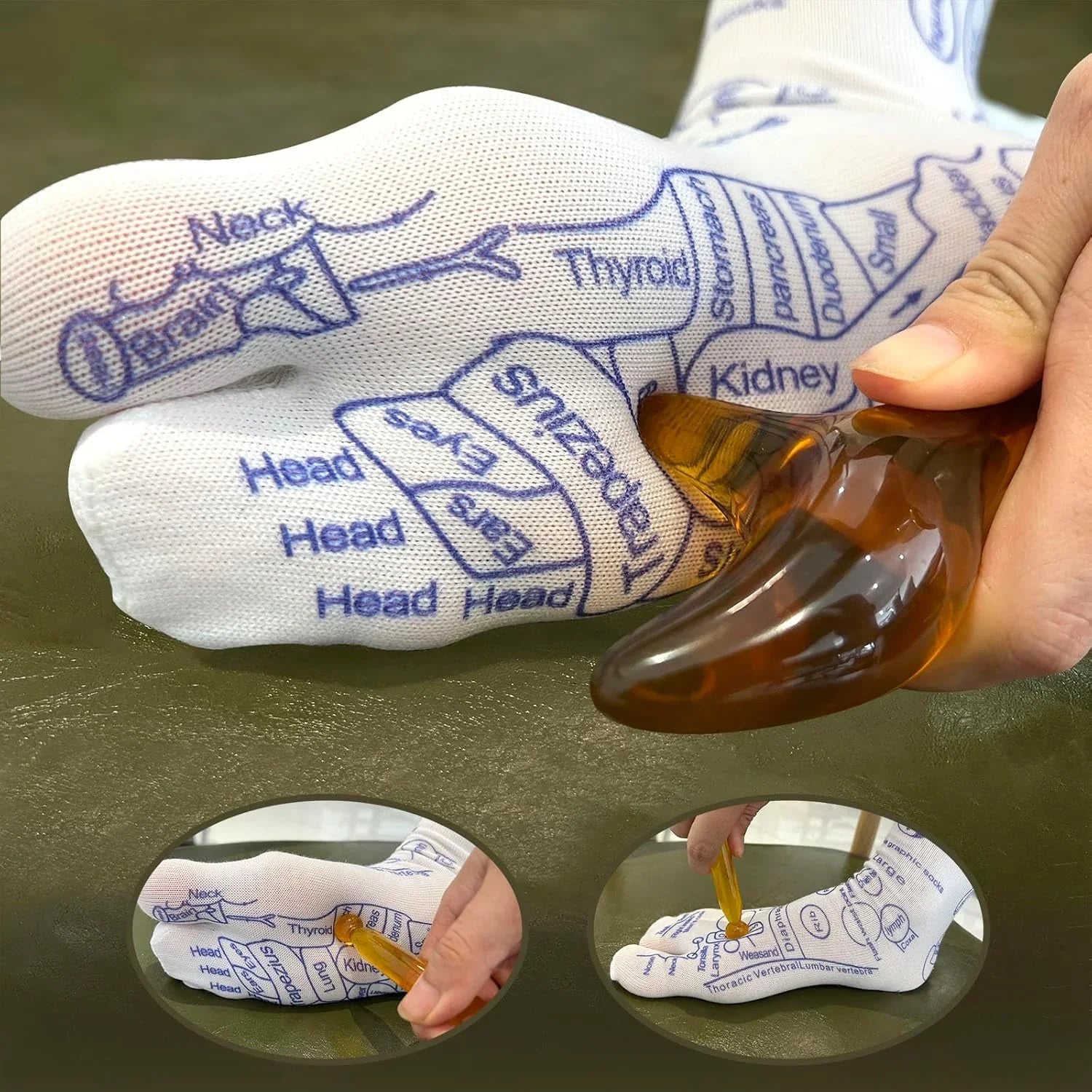 Glam Acupressure Reflexology Socks