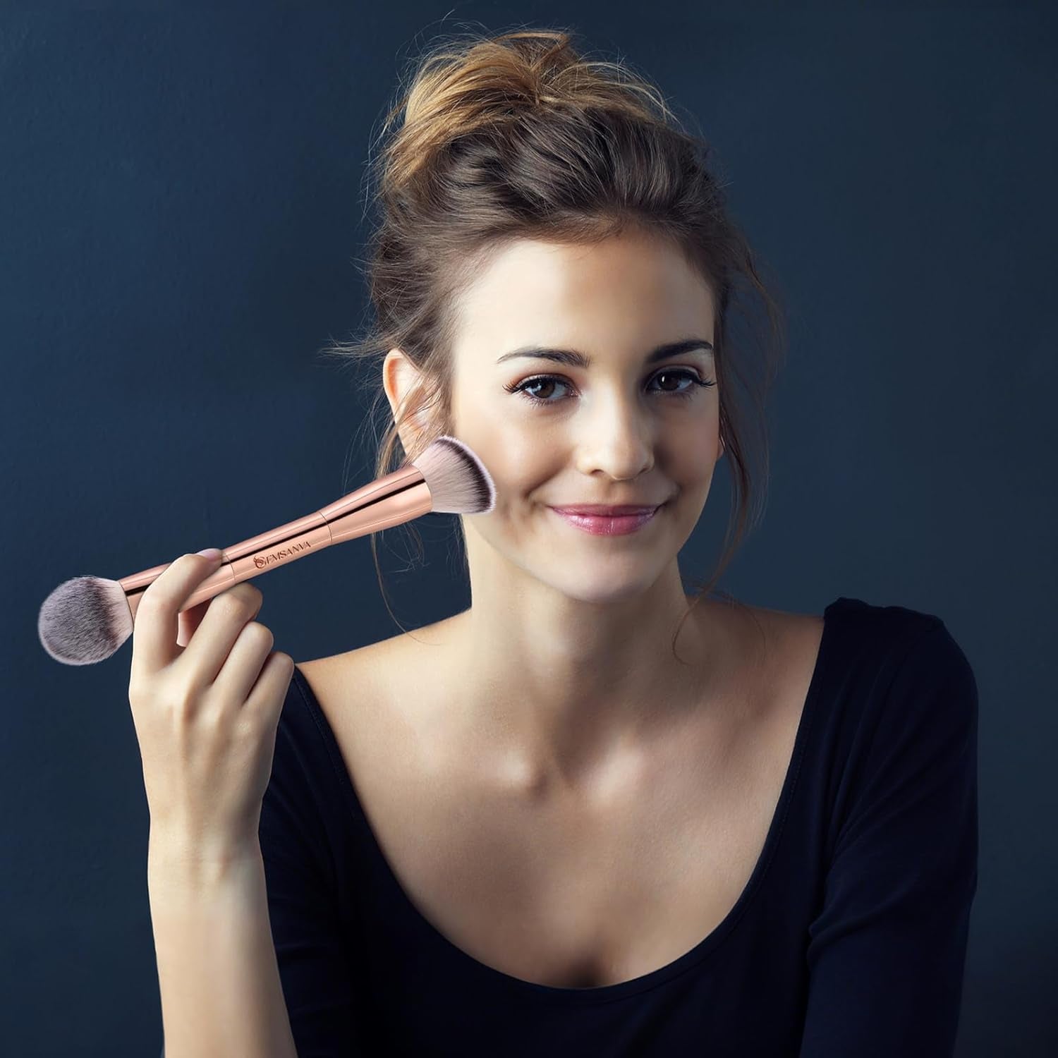 Glam Multi-Use Dual Ended Makeup Brush