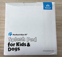 Glam Dog Splash Pad 51" Anti-Slip Dog Pool for Large Dogs